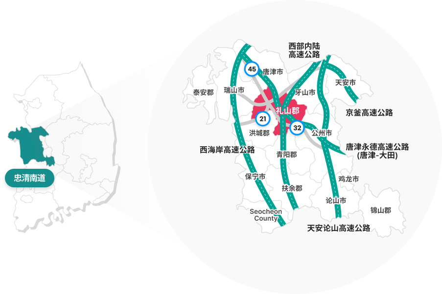 主要公路网