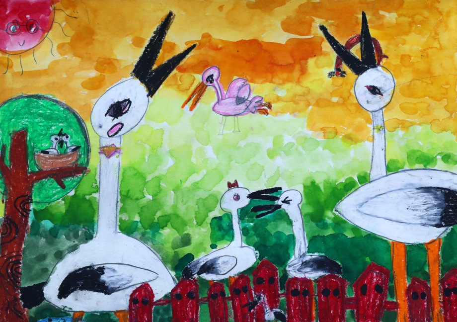 황새 전국 사진(그림) 공모전 당선작 이미지