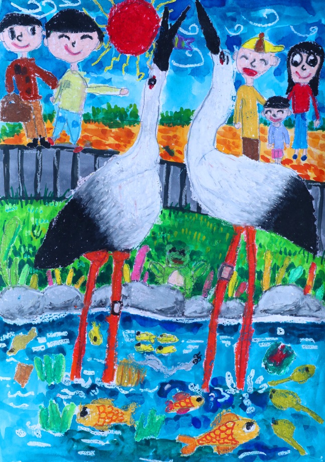 황새 전국 사진(그림) 공모전 당선작 이미지