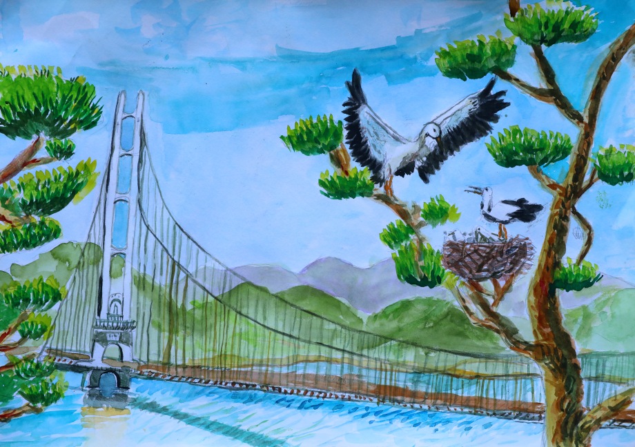 황새 전국 사진(그림) 공모전 당선작 이미지