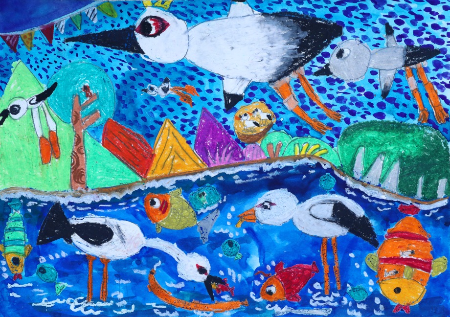황새 전국 사진(그림) 공모전 당선작 이미지