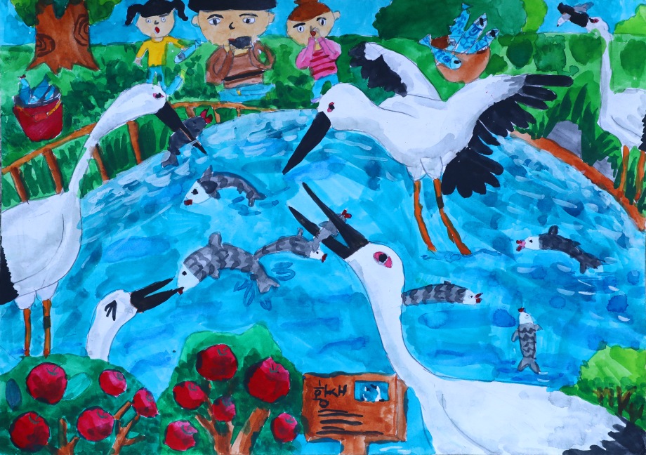 황새 전국 사진(그림) 공모전 당선작 이미지
