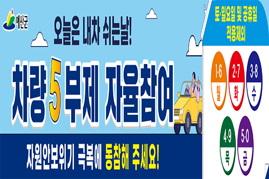 차량 5부제 자율참여