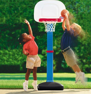 6단계 조절 유아 농구대