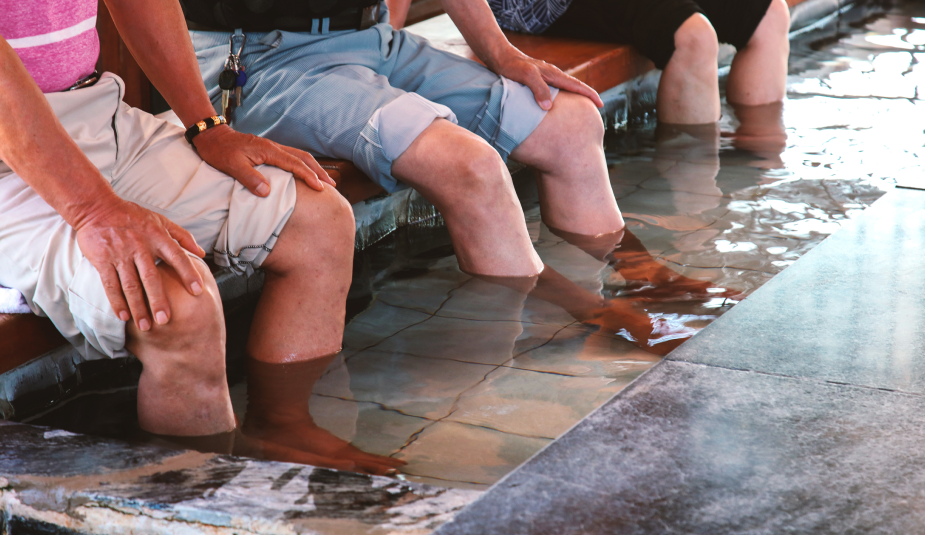 덕산온천 족욕장 이미지04