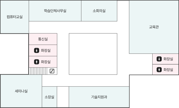 2층 배치도 이미지로 자세한 내용은 하단에 위치해 있습니다.