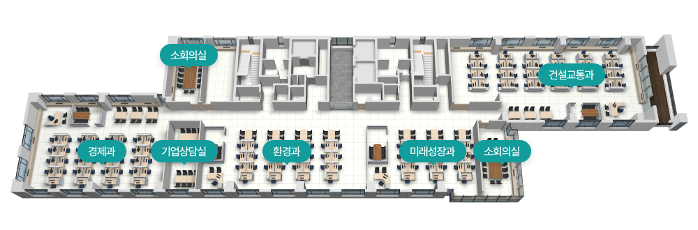 6층 안내도 이미지로 자세한 내용은 하단에 있습니다.