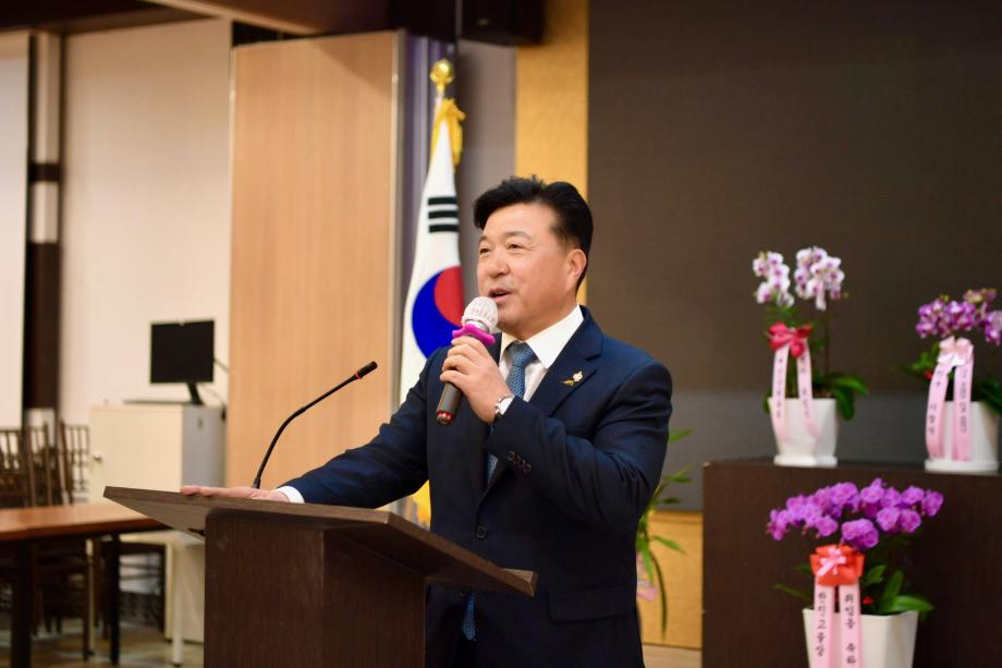 골프협회 회장 취임식 이미지