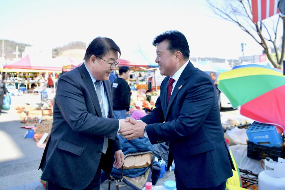 박성효 소상공인시장진흥공단 이사장 환담 이미지