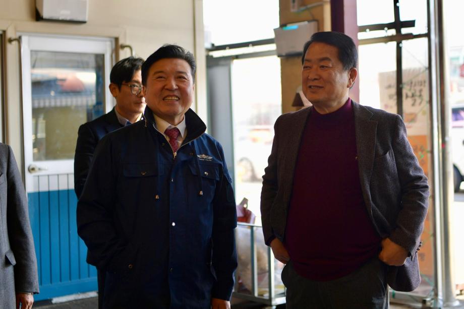 서동욱 울산 남구청장 방문 이미지