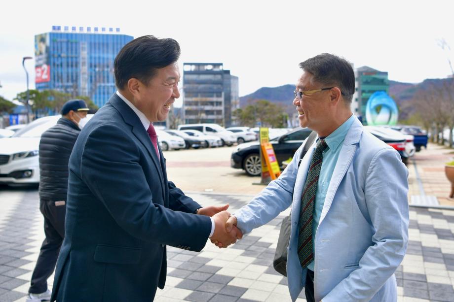 대만 지상향 임건홍 향장 방문 이미지