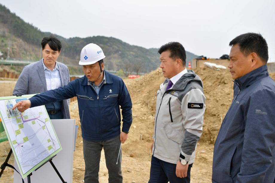 주요사업장 현장방문(예산 정수장) 이미지