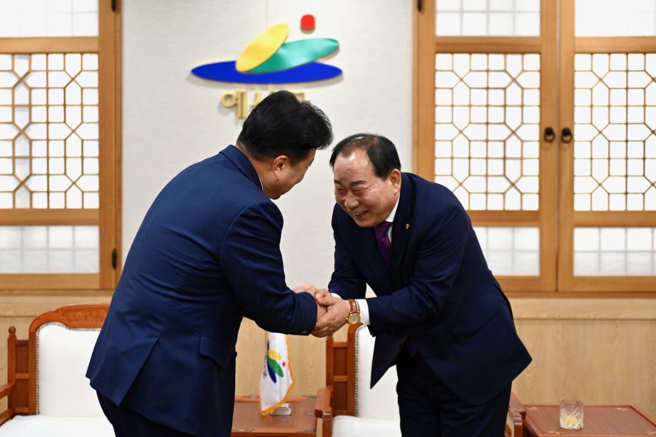 충청남도 새마을회 회장단 시군순회 간담회 이미지