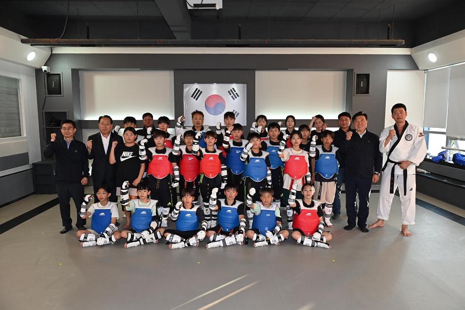 제76회 충남도민체육대회 종목별 훈련 격려(합기도) 이미지