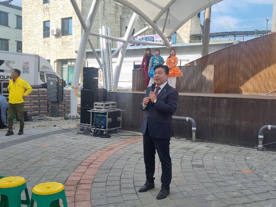 덕산면 올류협동조합 효잔치 이미지