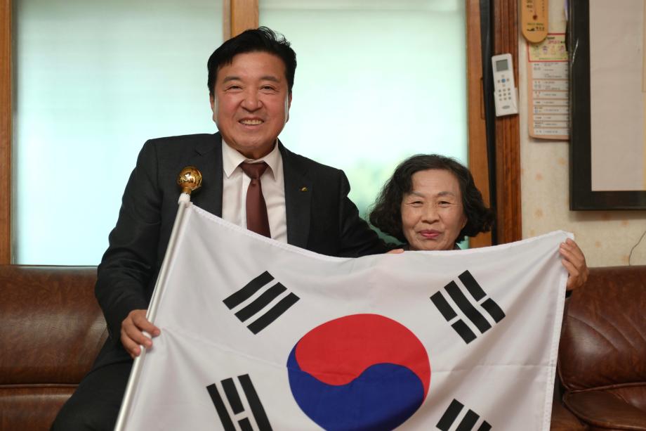 제85회 순국선열의날기념 독립유공자 유족 위문 이미지