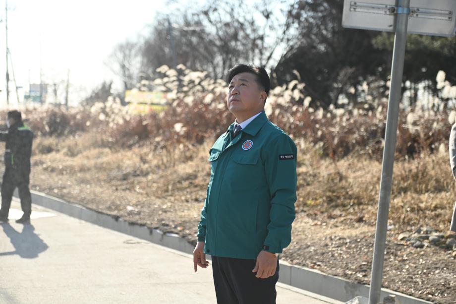가축방역 거점소독시설 방문 이미지