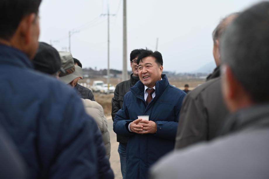 창정리-가리(삽교101호)도로확포장사업 현장방문 이미지