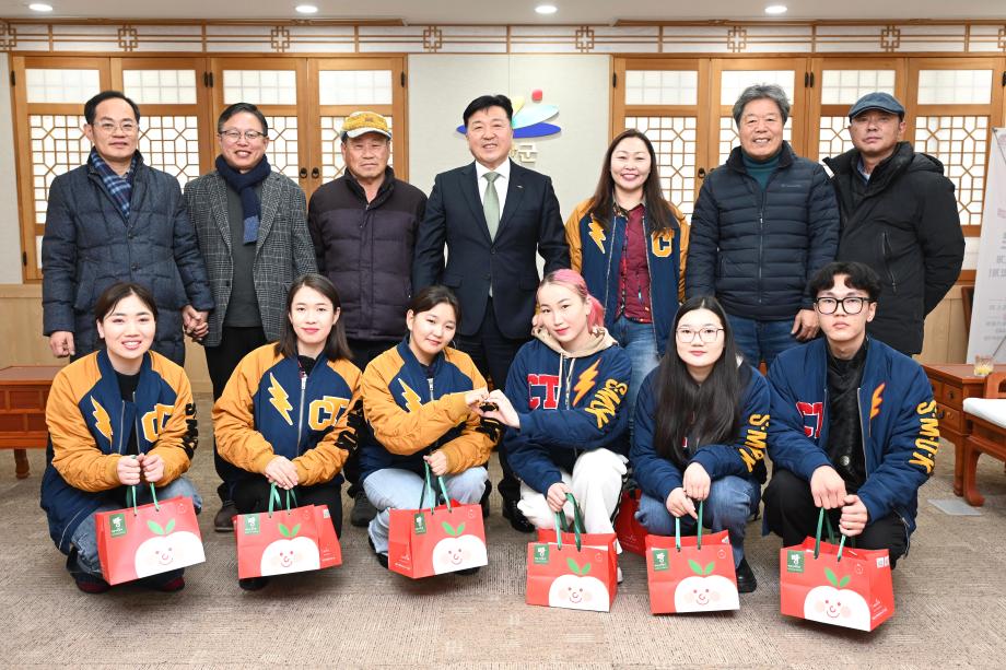 몽골 시티대학교 학생 방문 이미지