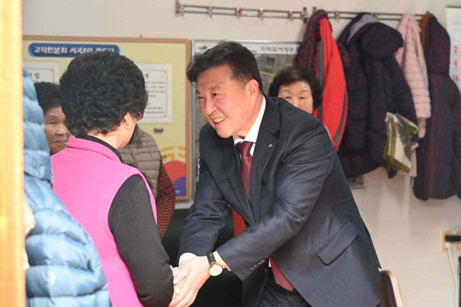 석곡2리 행복경로당 무료경로식당 방문 이미지