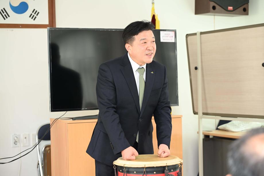 오가면분회 행복경로당 무료경로식당 방문 이미지
