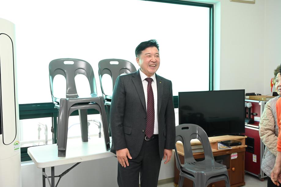 읍내1리 행복경로당 무료경로식당 방문 이미지