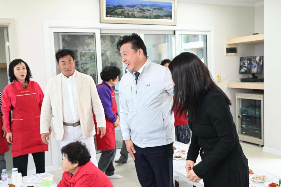 계정1리 마을회관 리모델링사업 현장방문 이미지