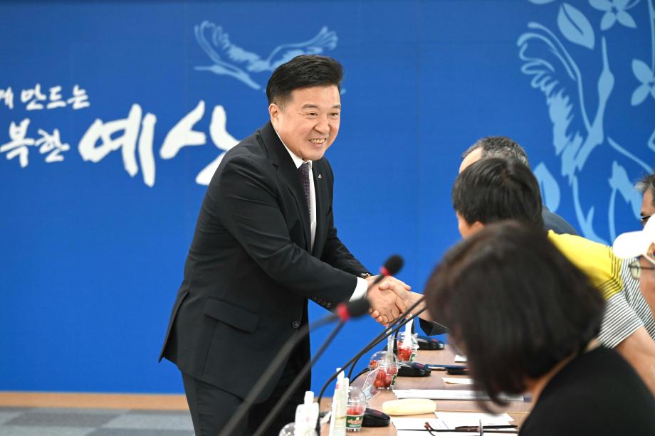 학교급식관계자 간담회 이미지