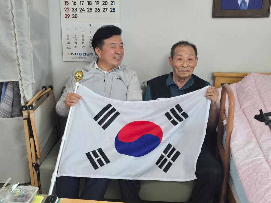 호국보훈의 달 보훈가족 위문 이미지