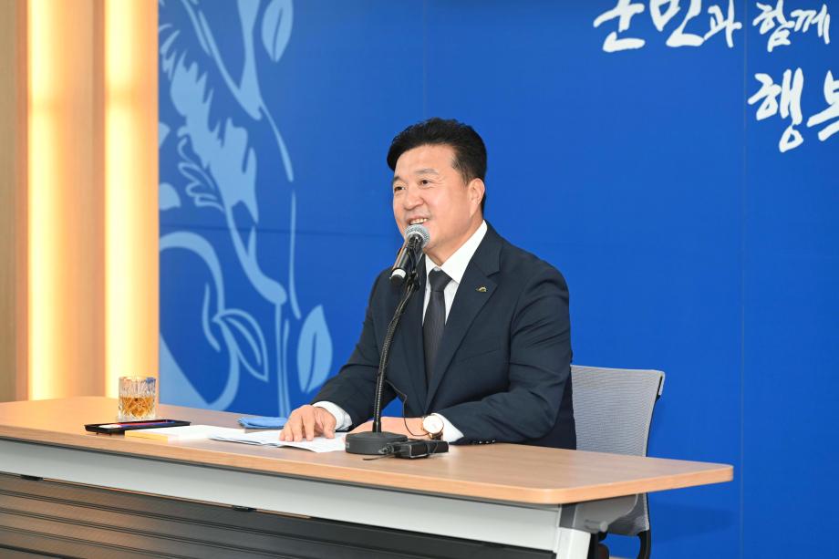 민선8기 출범 3주년 언론인 간담회 이미지