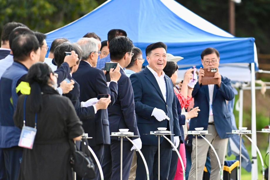 황새방사 행사 이미지
