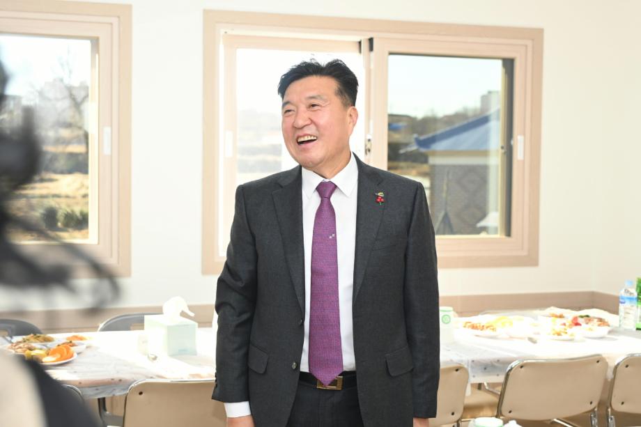 북문리 마을회관 증축 현장방문 이미지