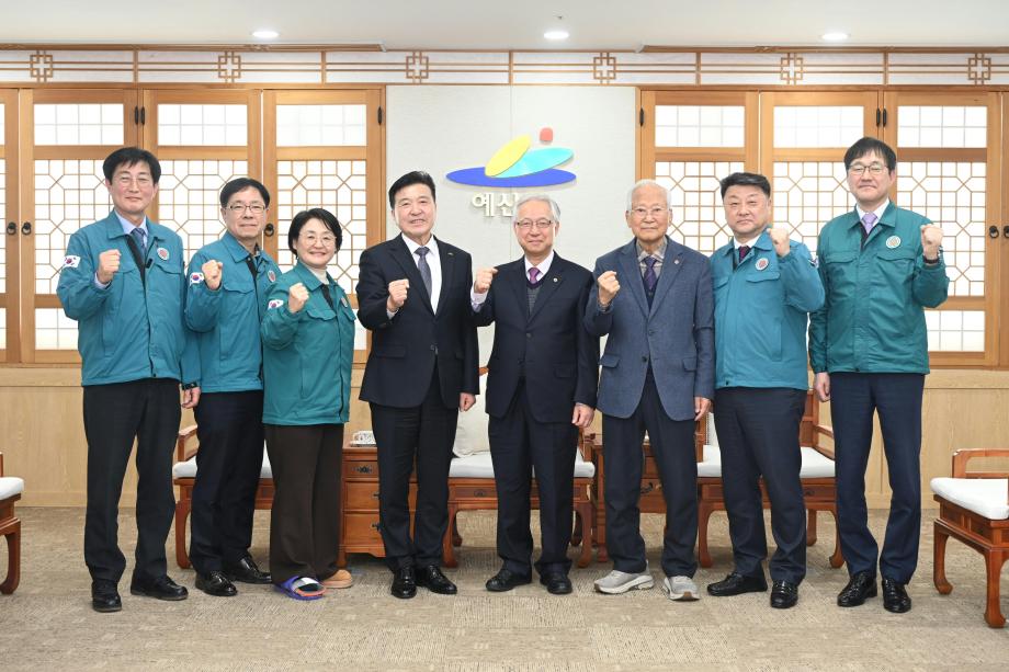 (사)대한노인회 예산군지회 노인회장 방문 이미지