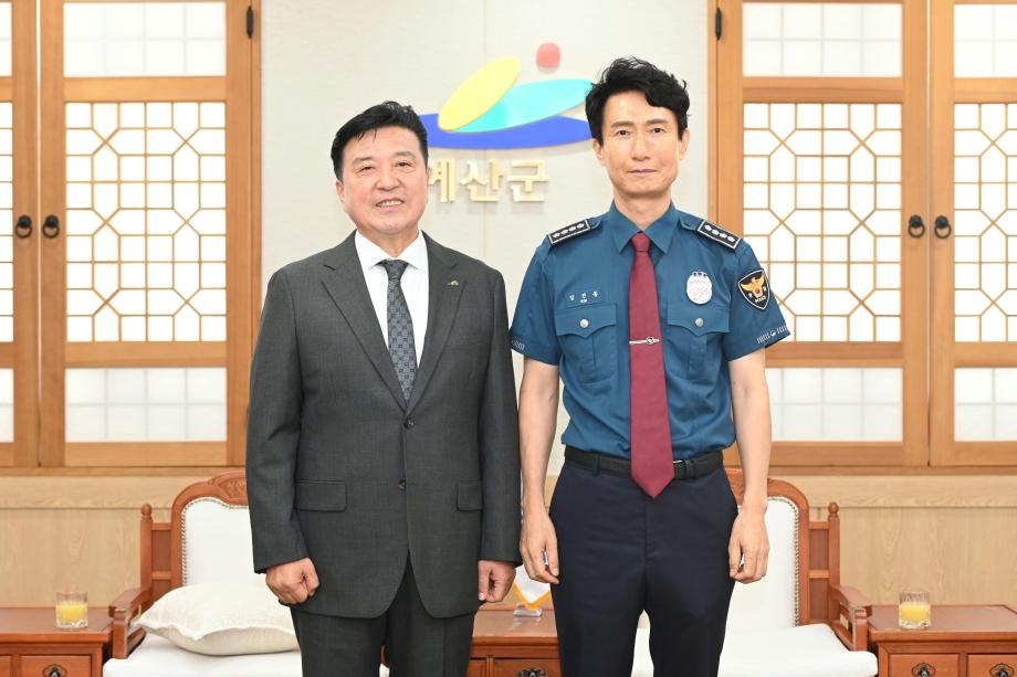제73대 김선동 예산경찰서장 부임인사 이미지