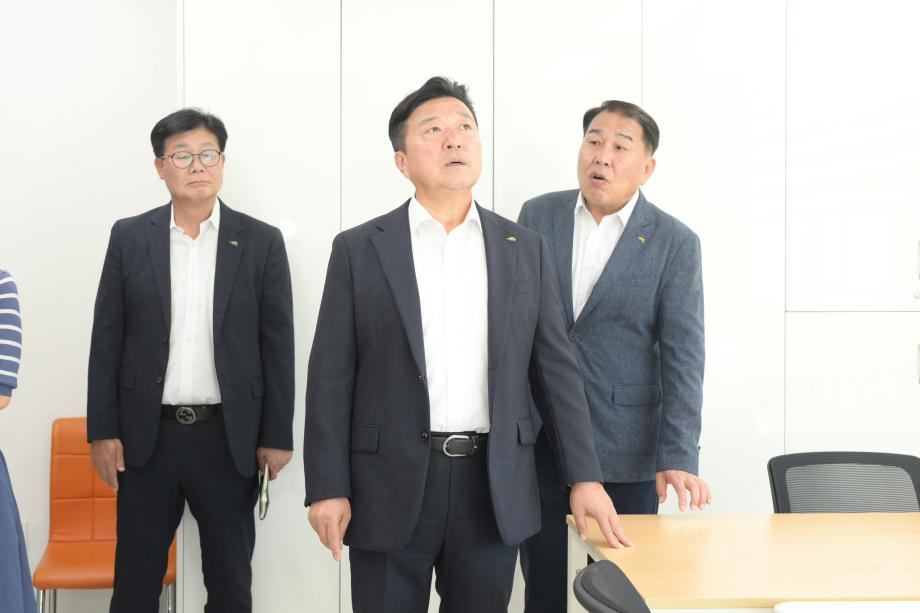 봉산보건지소 이사 및 진료 재개에 따른 현장점검 이미지