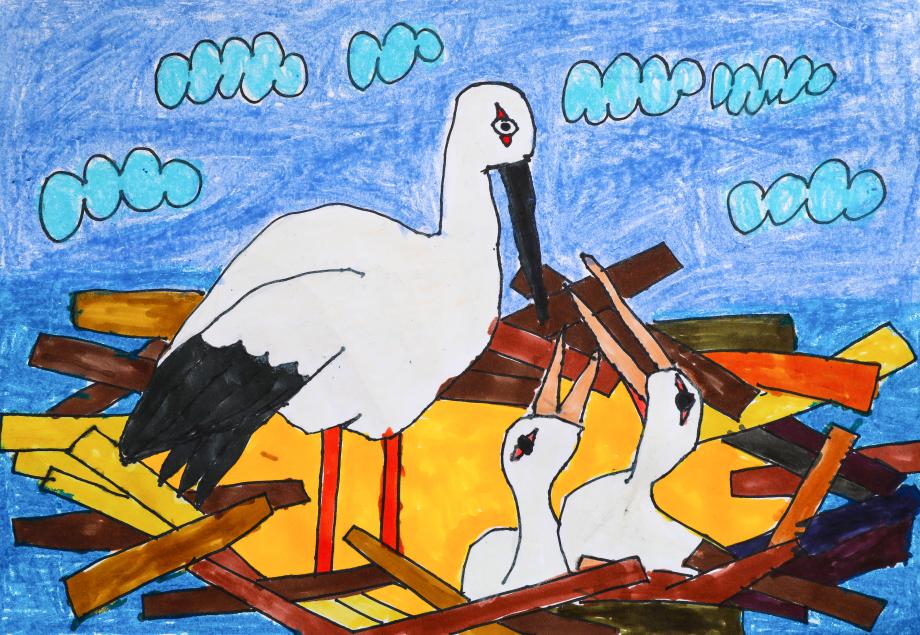 2023년 예산 황새 전국 그림 공모전 수상작(유치부) (2) 이미지