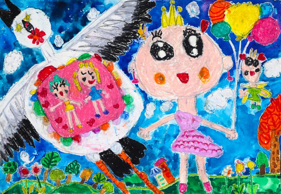 2023년 예산 황새 전국 그림 공모전 수상작(유치부) (3) 이미지