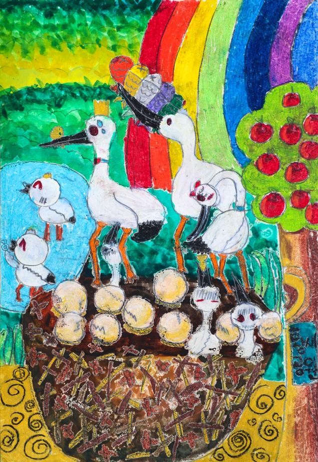 2023년 예산 황새 전국 그림 공모전 수상작(초등부) (2) 이미지