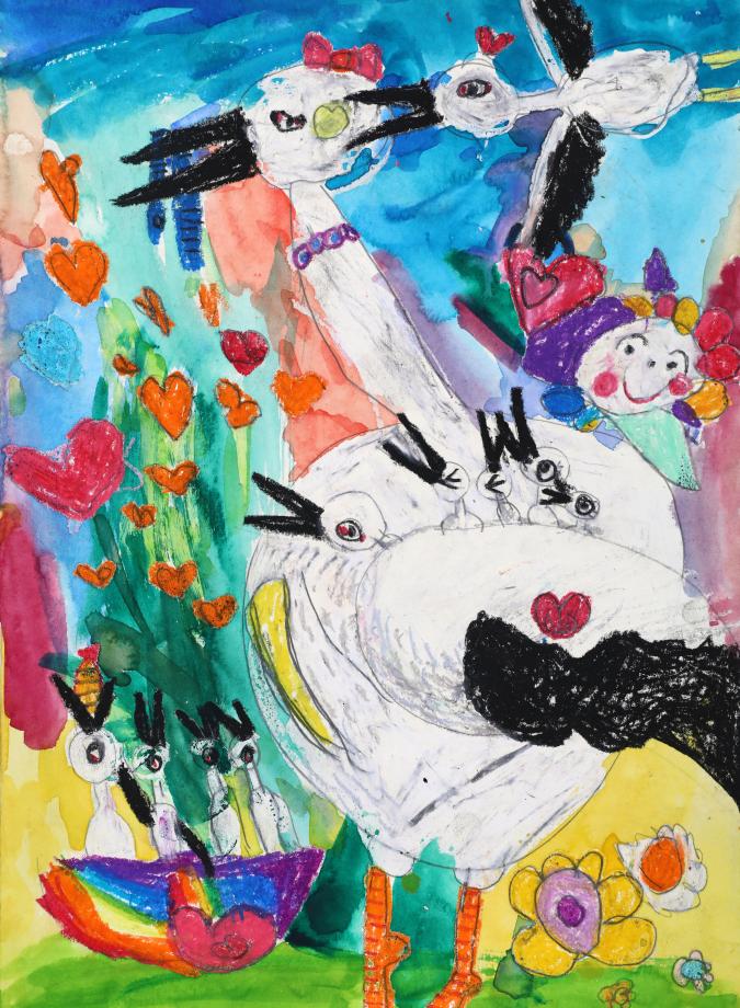 2024년 예산 황새 전국 그림 공모전 수상작(유치부) (3) 이미지