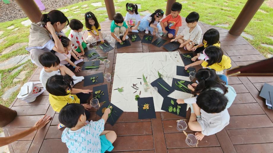 예산황새공원 생태체험프로그램 참여 이미지