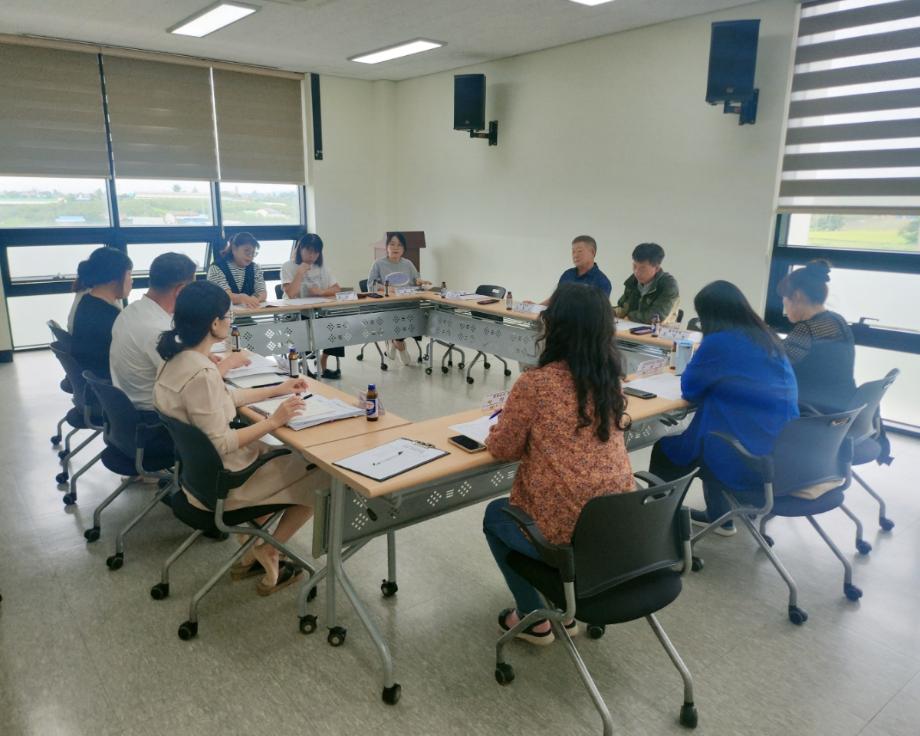 예산군공공급식지원센터, 학교급식 관계자 현장소통 간담회 이미지