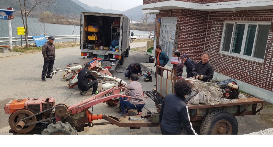 예산군, 찾아가는 농기계 수리로 농촌경제 개선에 앞장 서 이미지