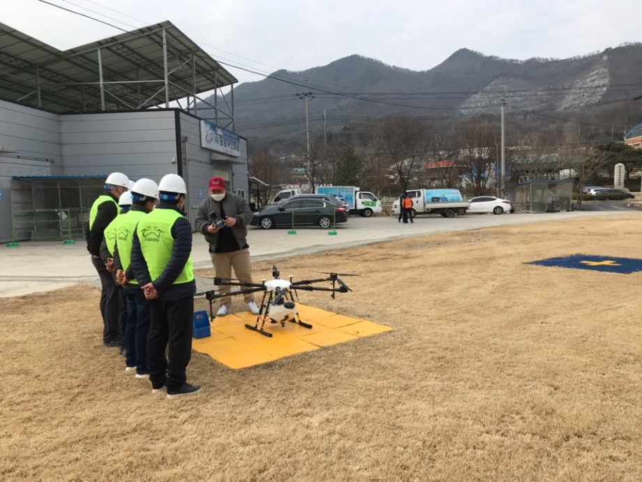 예산군농업기술센터, 농업용 드론 농업인 자격증 취득교육 추진 이미지