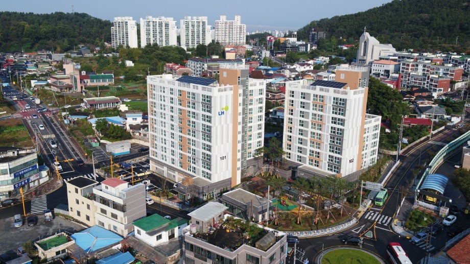 예산군, 도시재생뉴딜사업 거점지역 행복주택 건립 완료! 이미지