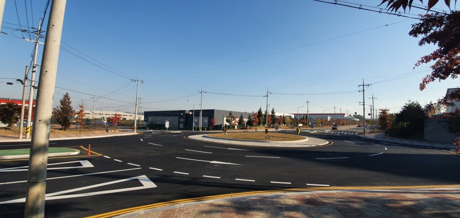 예산군, 교통사고 줄이는 회전교차로 설치사업 적극 추진 이미지