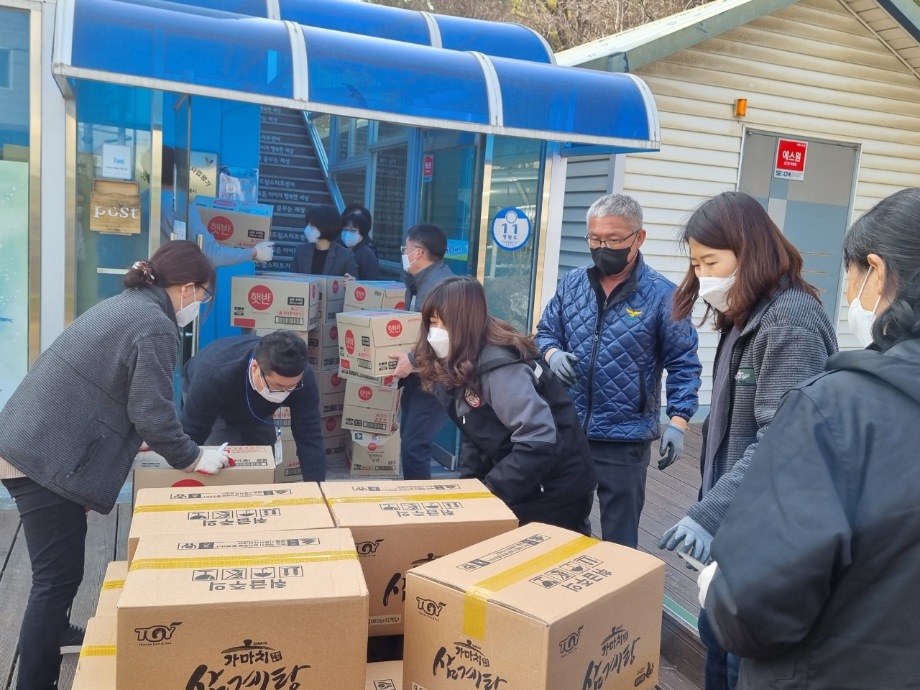 예산군, 강원지역 산불피해 이재민 위문품 지원 이미지