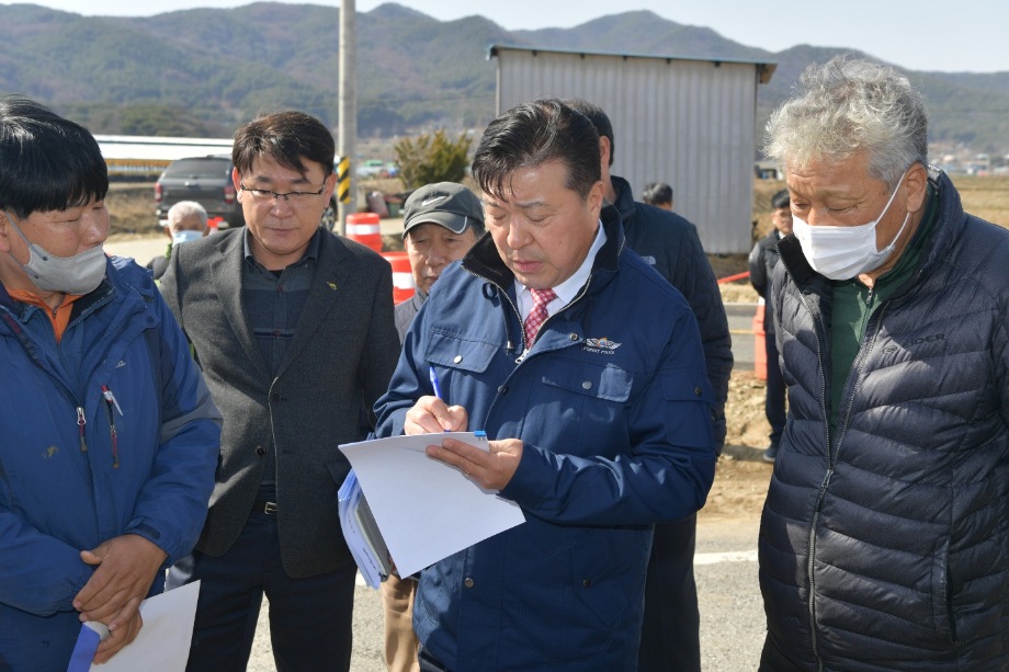 최재구 예산군수, 군정 주요 사업장 현장점검 실시! 이미지