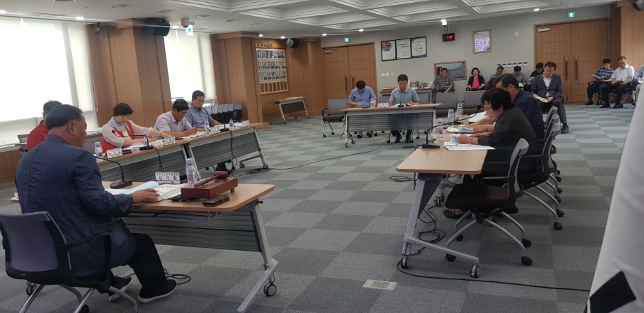 민선7기 공약이행평가위원회 2019년 상반기 실적 평가 행정안전분과회의 이미지