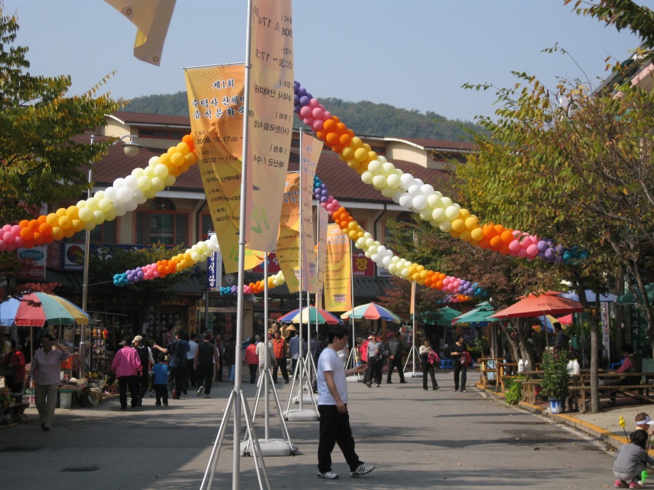 제1회 수덕사 산채마을 음식문화축제 이미지