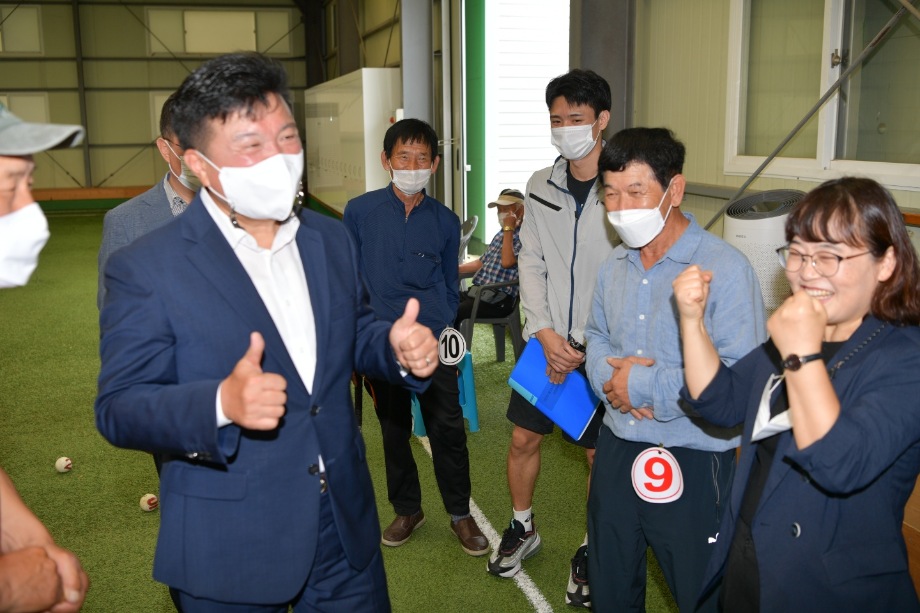 2022 충청남도체육대회 훈련선수 격려 이미지